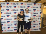 Hope Nichols Prockop and Richard Millman sporting their Imask and their 2016 National Champions Trophies!